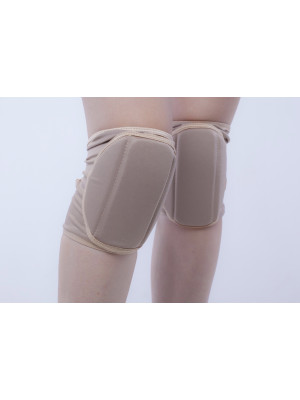 Наколенники для занятий Twerk и POLE DANCE Бежевые