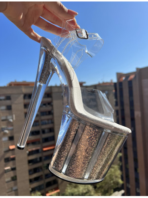 БОСОНОЖКИ С блестками HEAVEN E-017