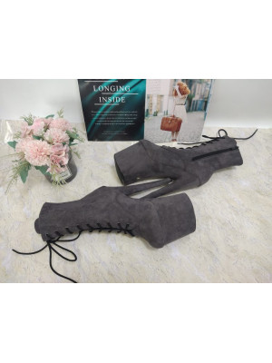 Ботинки HEAVEN C-197G Серые