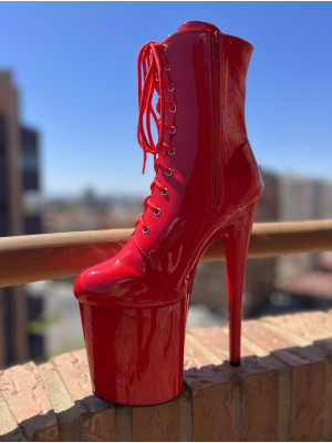 Червоні  чоботи HEAVEN C-011RL