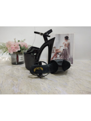 Чорні босоніжки HEAVEN E-056BL