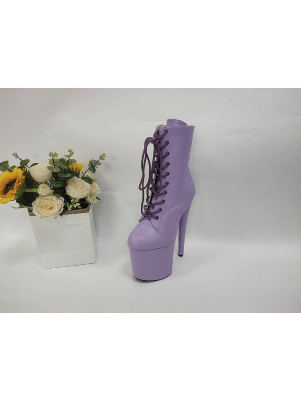 Фиолетовые ботинки Heaven C-011LM
