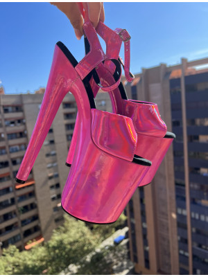 Розовые босоножки HEAVEN E-253