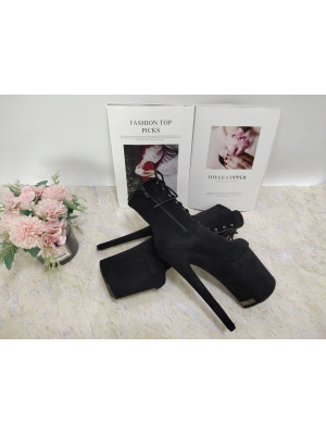 Стріпи черевики HEAVEN C-197B Чорні