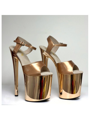 Золотые босоножки HEAVEN E-290G