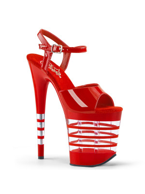 Босоножки-тройки FLAM809LN/R/M Красные