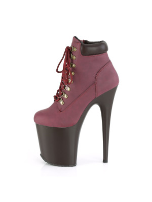 Ботильоны-тройки FLAM800TL-02/BYNB/DB Баклажан