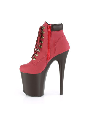 Ботильоны-тройки FLAM800TL-02/WNNB/DB Бордо