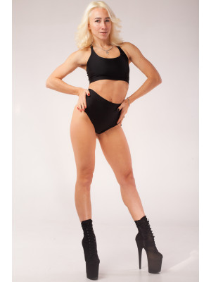 Костюм для пол денса Черный