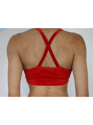 Топ классик для танцев Красный