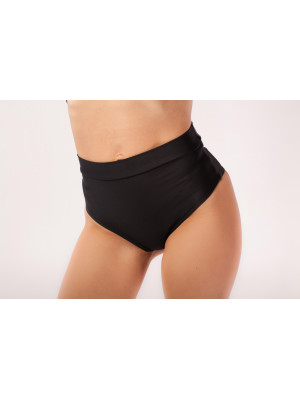 Шорты со сборкой Черные