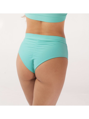 Шорты со сборкой Мятный 