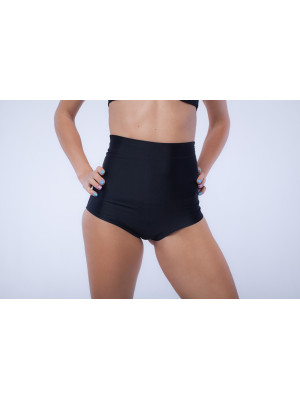 Високі шорти для тренувань Чорні
