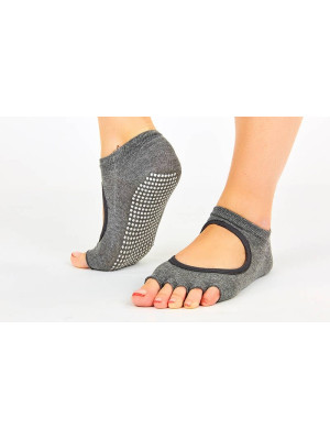 Носки для йоги и pole dance Серые
