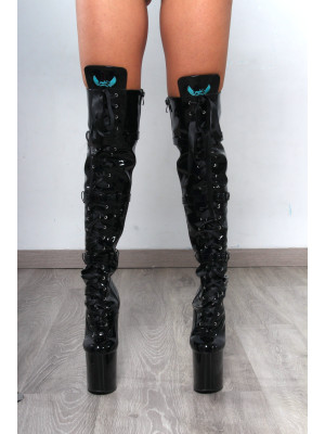 Черные ботфорты HEAVEN C-200BL