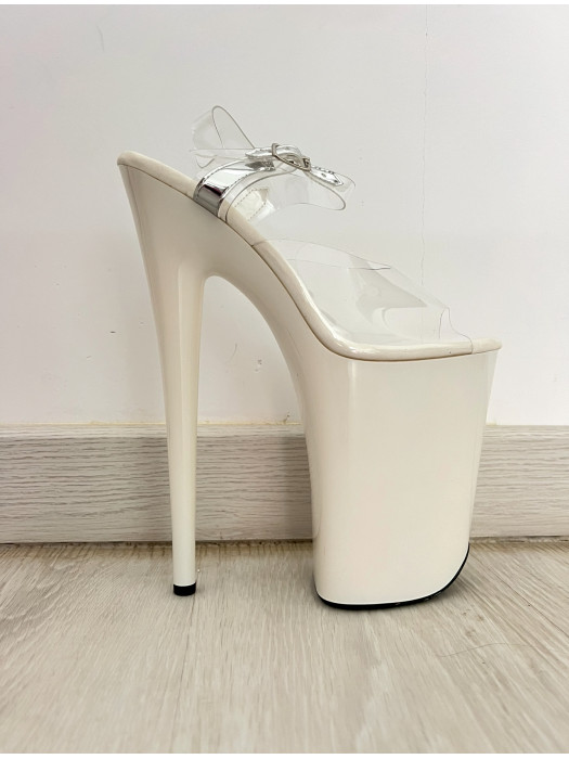 Босоножки-четверки HEAVEN D-008W Белые