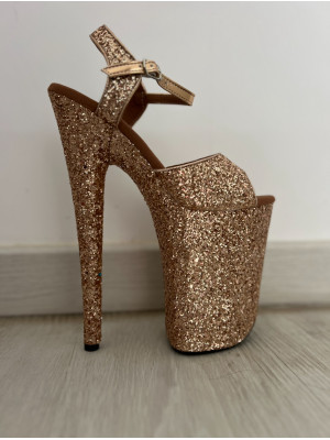 Босоножки-четверки Heaven D-280 Золото