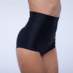 Высокие шорты для тренировок Черные