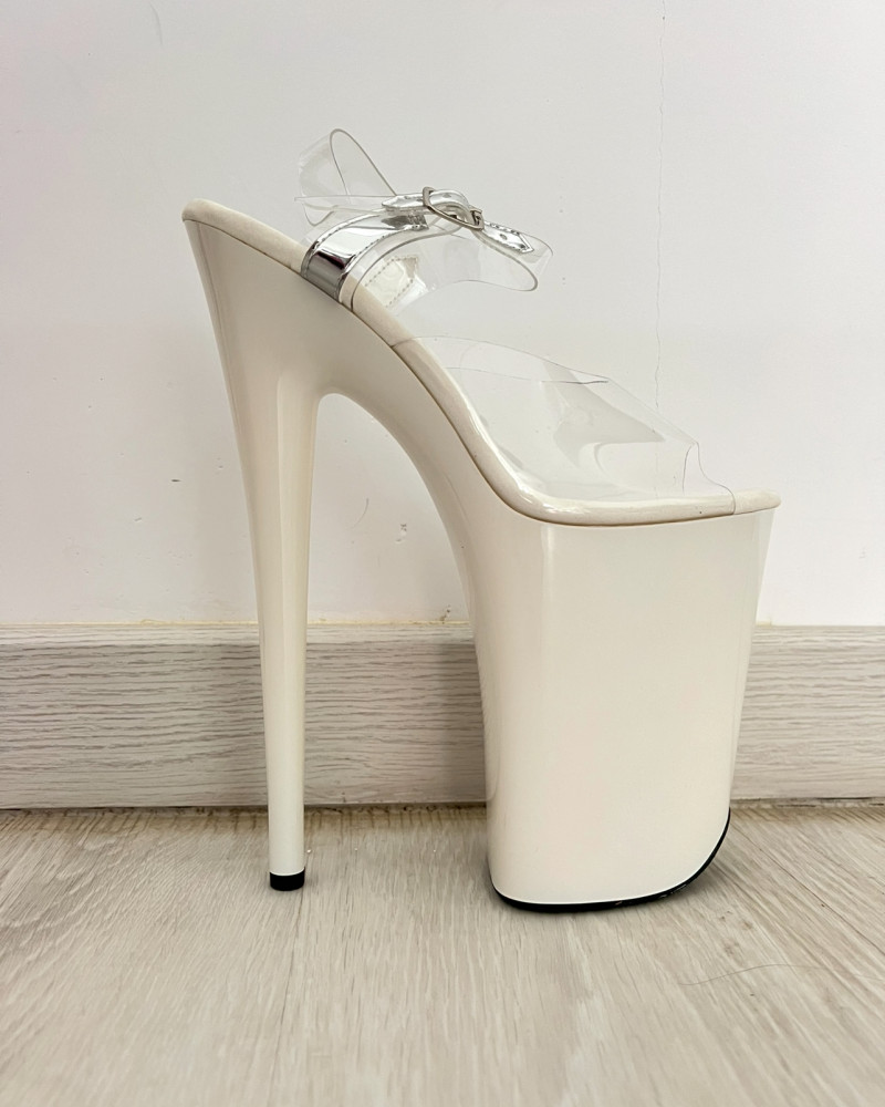 Босоножки-четверки HEAVEN D-008W Белые