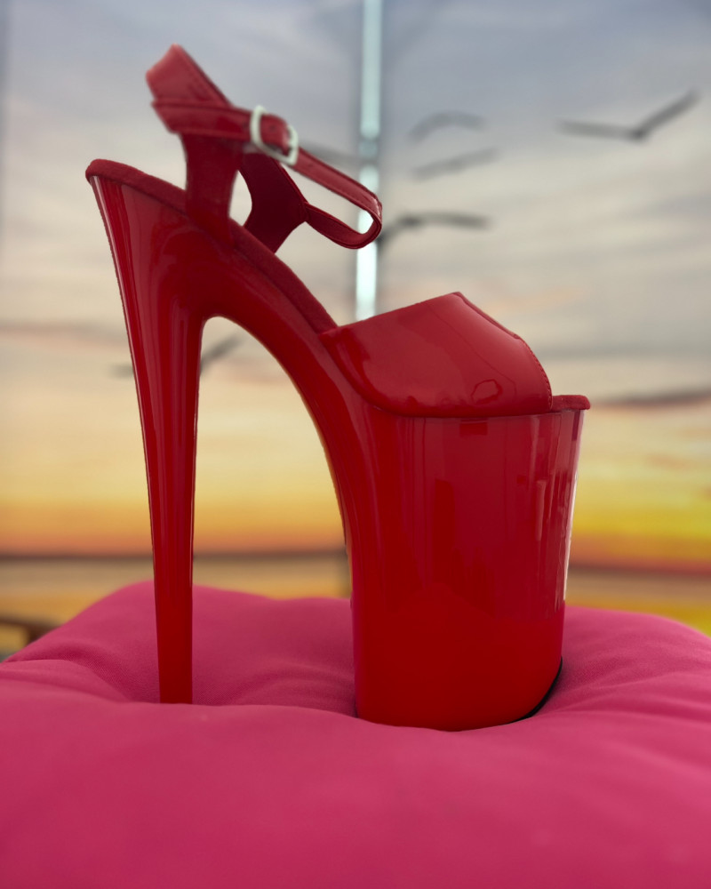 Босоніжки-четвірки HEAVEN D-056R Червоні