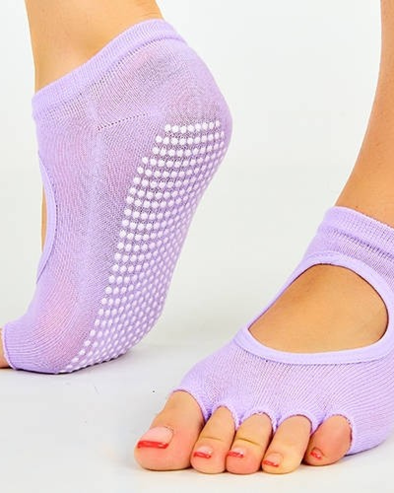 Шкарпетки для йоги та pole dance Рожеві