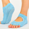 Шкарпетки для йоги та pole dance Блакитні