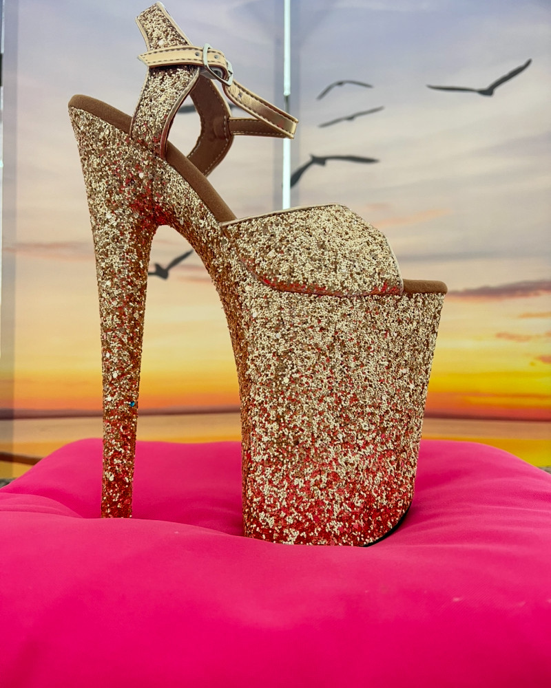 Босоніжки-четвірки Heaven D-280 Золото