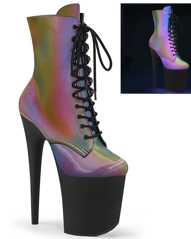 Ботинки-тройки FLAM1020REFL/RBOW/B