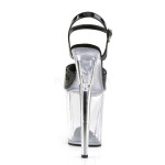 Босоножки-тройки FLAM809/B/C Прозрачные