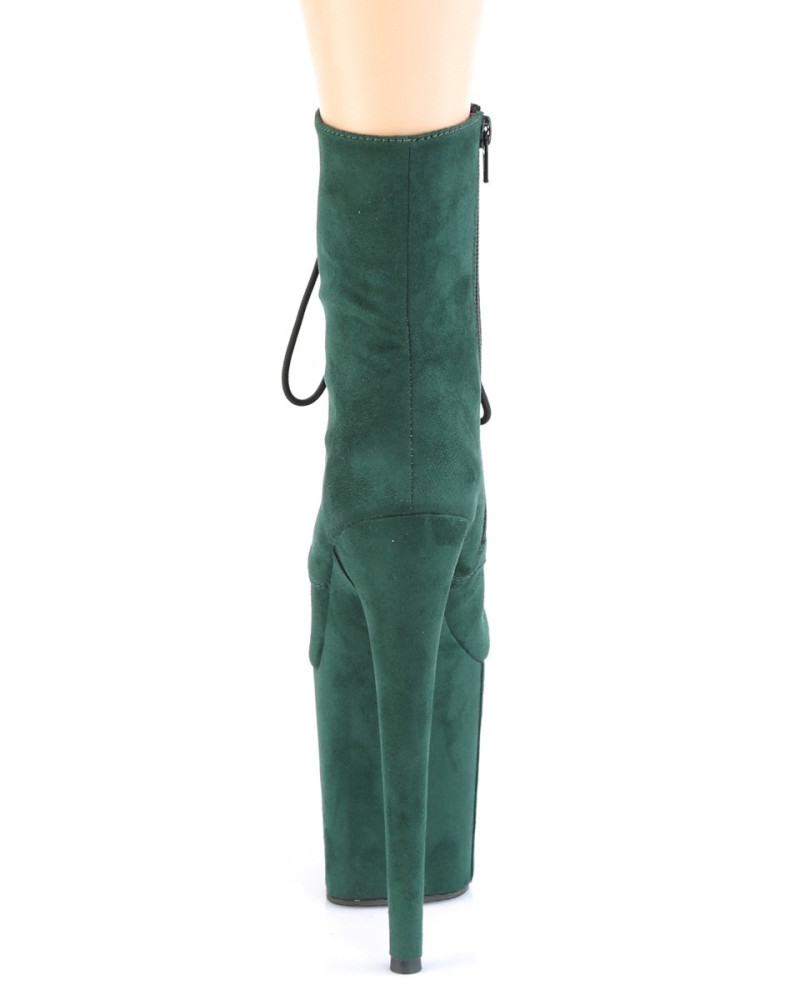 Ботинки-тройки FLAM1020FS/BYFS/M Зелёные с закрытым носком