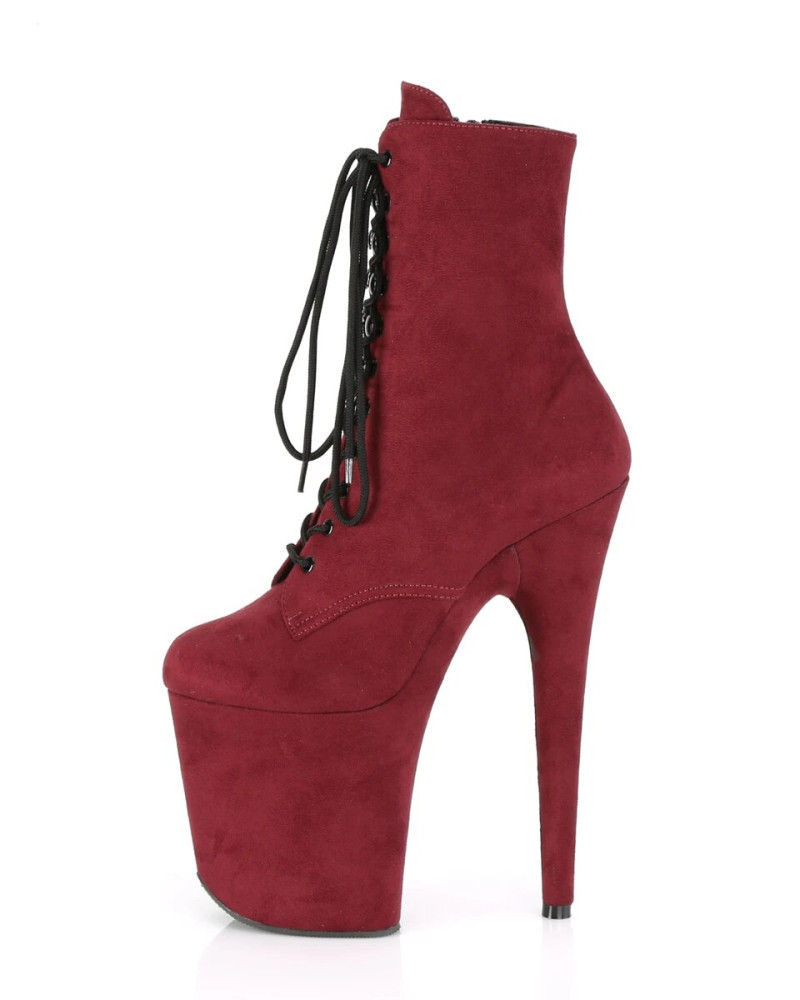 Ботинки-тройки FLAM1020FS/BYFS/M Бордо с закрытым носком