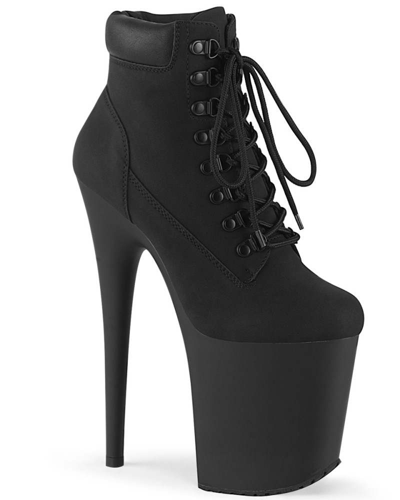 Ботильоны-тройки FLAM800TL-02/BNB/M Чёрные