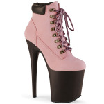 Ботильоны-тройки FLAM800TL-02/BPNB/DB Розовые