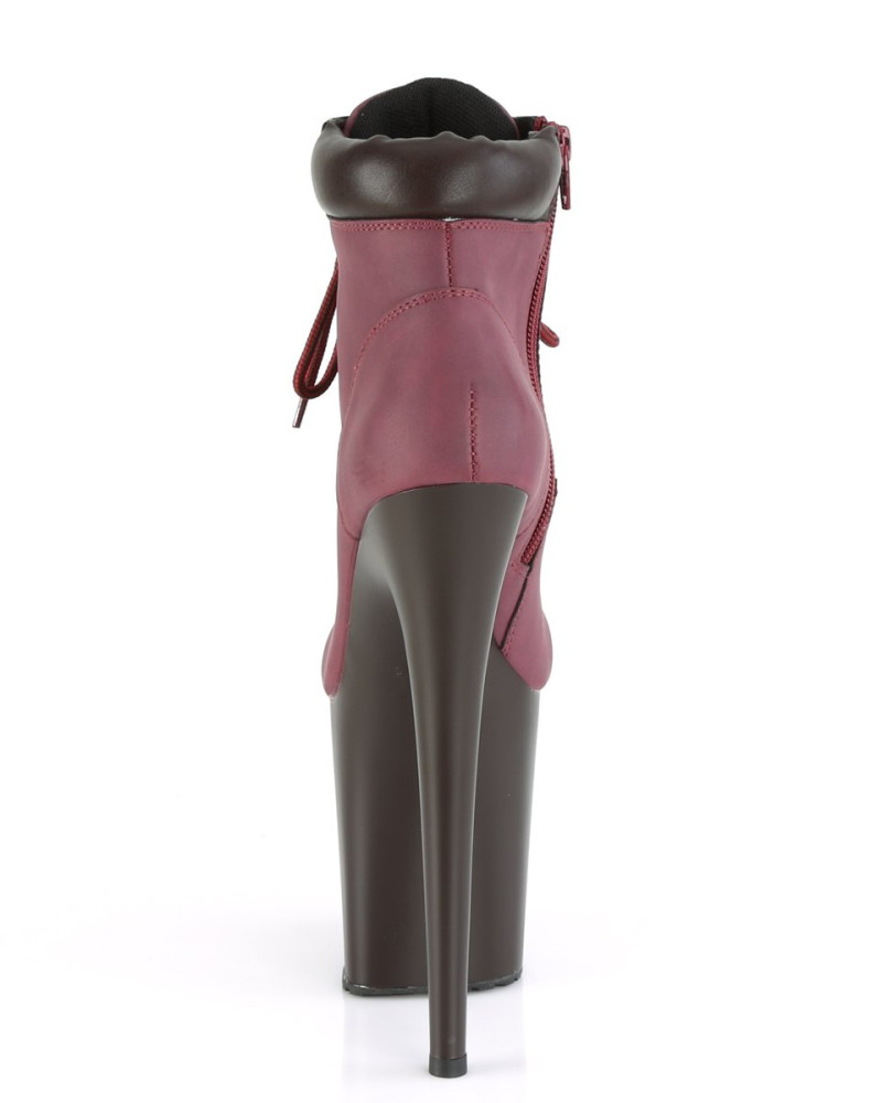 Ботильоны-тройки FLAM800TL-02/BYNB/DB Баклажан