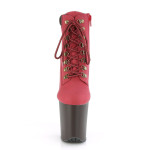 Ботильоны-тройки FLAM800TL-02/WNNB/DB Бордо