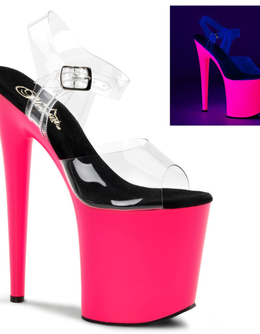 Босоножки-тройки FLAM808UV/C/NP Неоновые