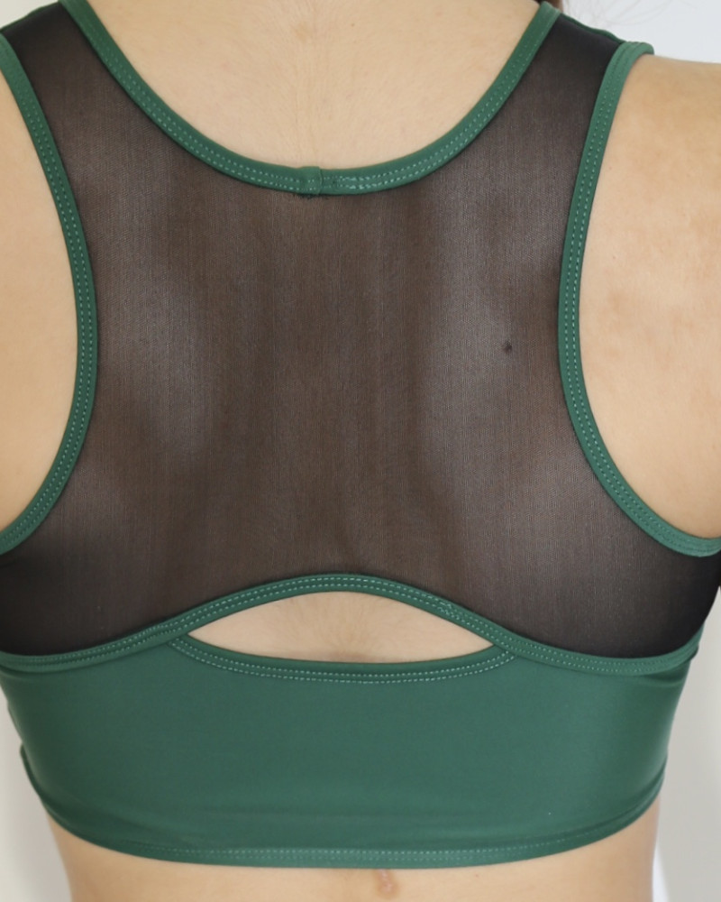 Топ с сеткой для тренировок Бутылка