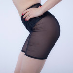 Велосипедки із сітки з шортами