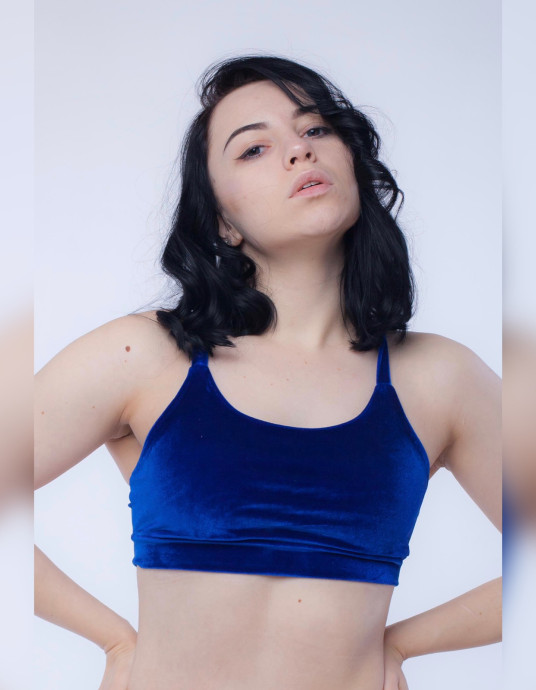 Топ классик для танцев Синий