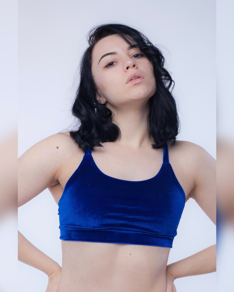 Топ классик для танцев Синий