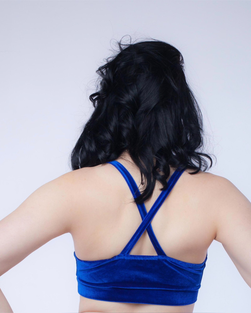 Топ классик для танцев Синий