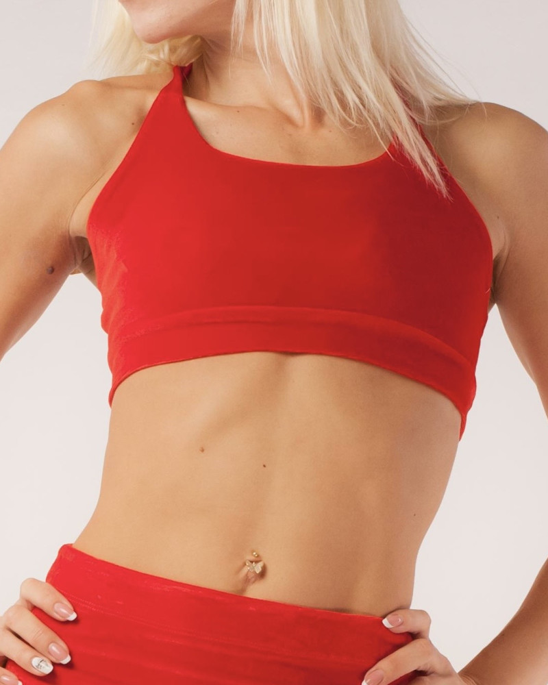 Топ классик для танцев Красный