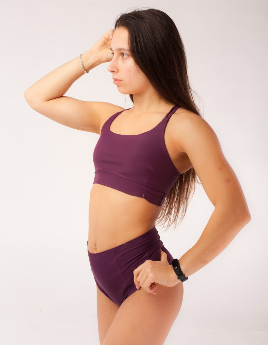 Костюм для пол денсу Марсала Павутнка + Бразиліана