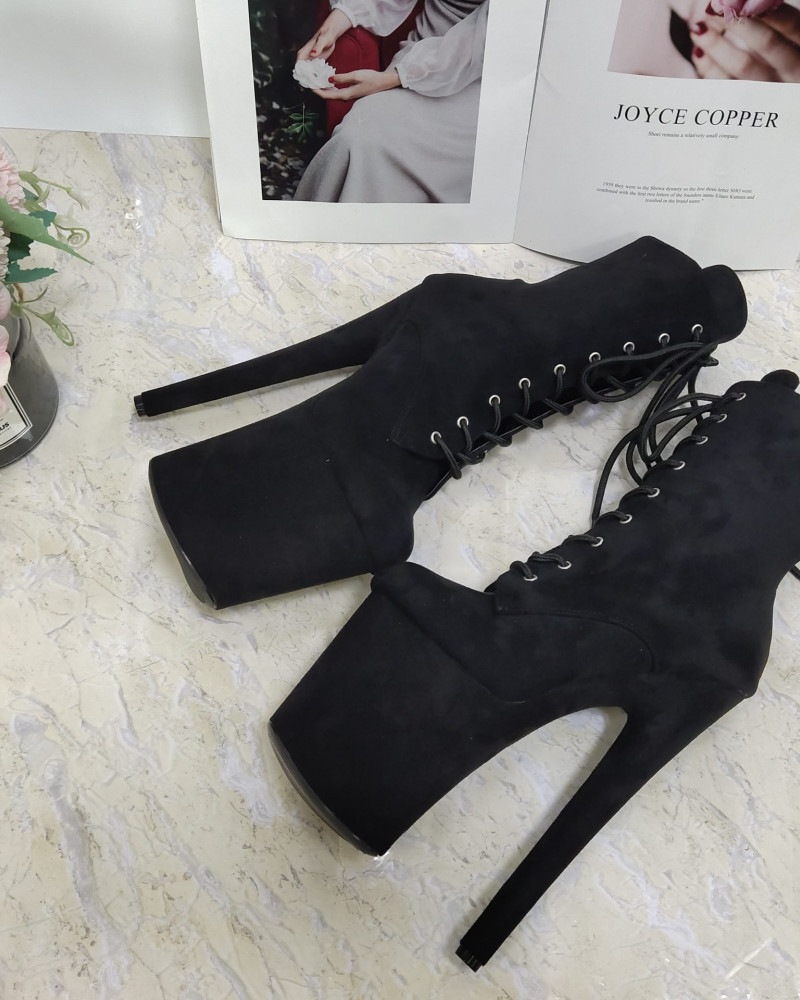 Стріпи черевики HEAVEN C-197B Чорні