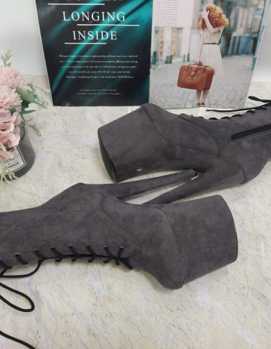 Черевики HEAVEN C-197G Сірі