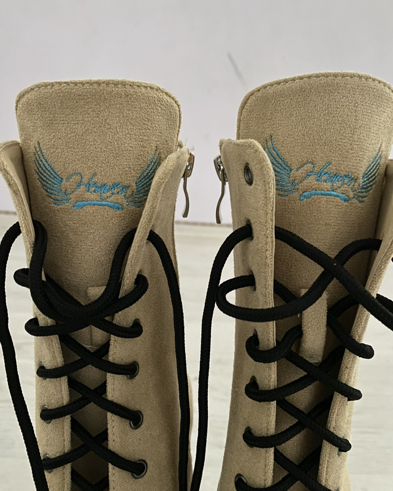 Ботинки HEAVEN C-197N Бежевые