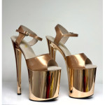 Золоті босоніжки HEAVEN E-290G