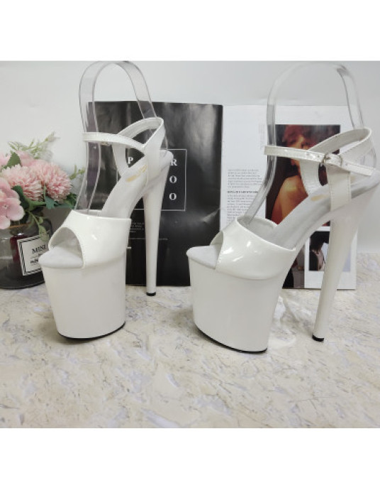 Белые босоножки HEAVEN E-056W