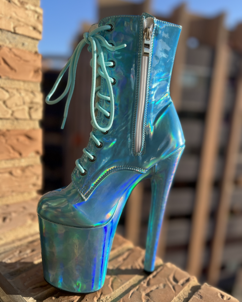 Ботинки HEAVEN C-401 ГОЛУБЫЕ