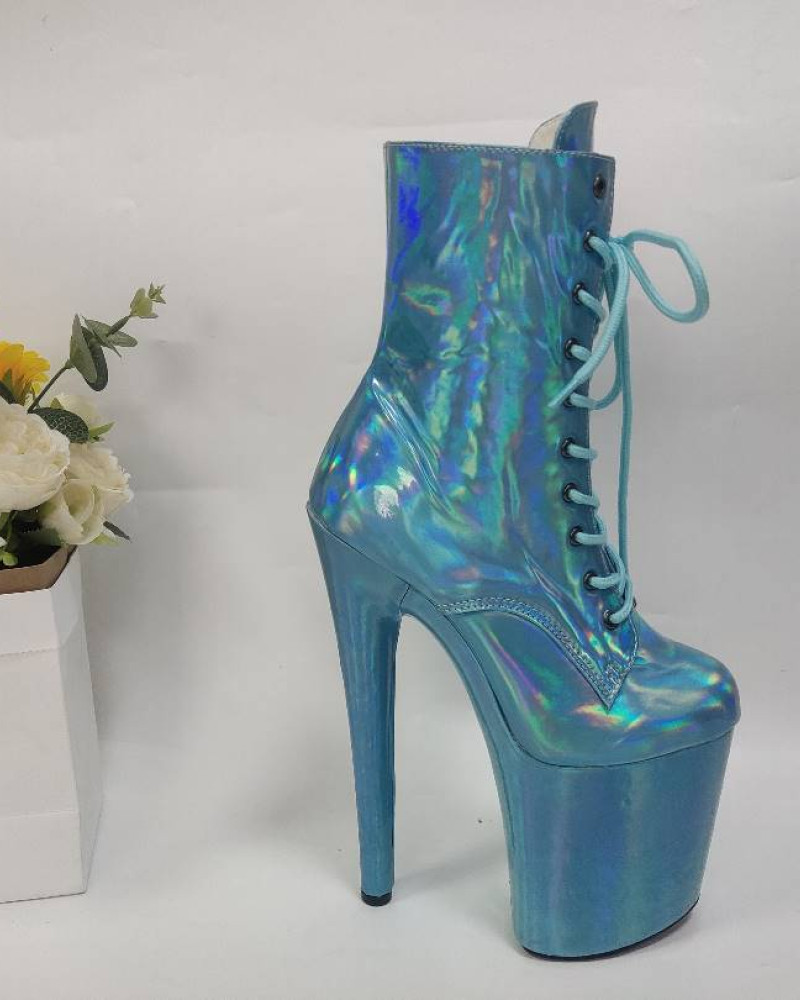 Ботинки HEAVEN C-401 ГОЛУБЫЕ